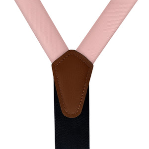 Azazie Rosette Suspenders - Vegan Leather Y-Back - Knotty Tie Co.