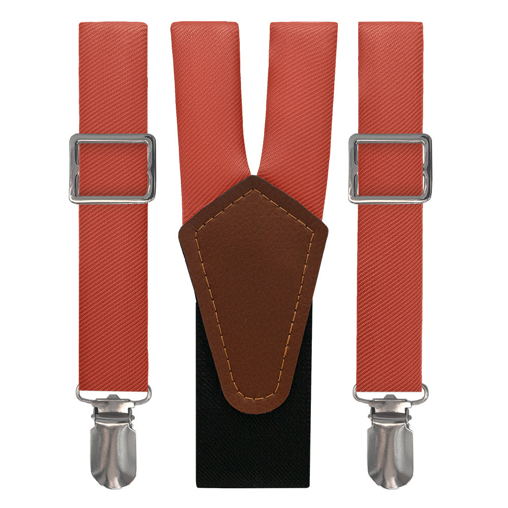 Azazie Rust Suspenders - Main View - Knotty Tie Co.