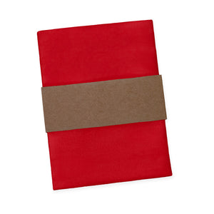 Azazie Scarlet Pocket Square - Packaging - Knotty Tie Co.