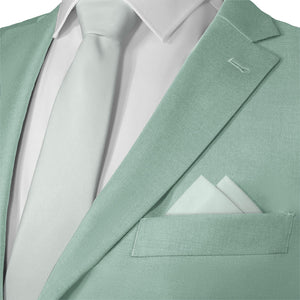 Azazie Sea Glass Pocket Square - Matching Necktie- Knotty Tie Co.