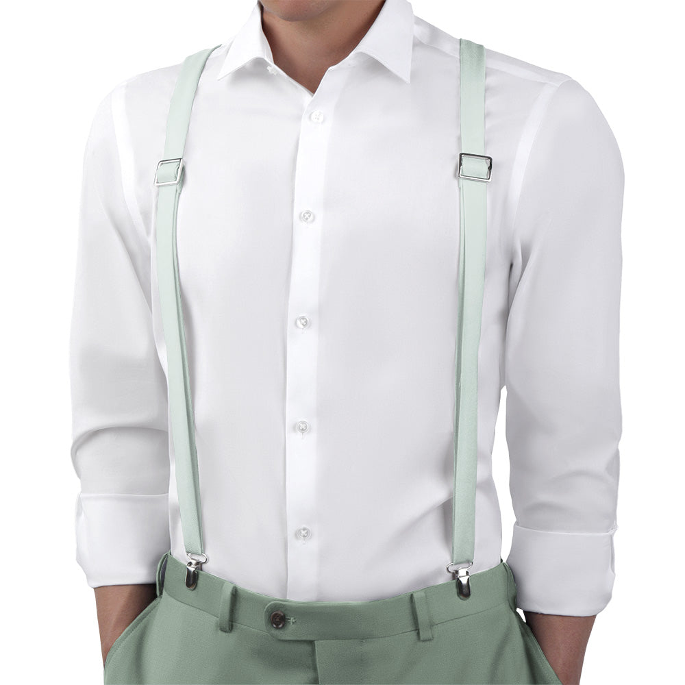 Azazie Sea Glass Suspenders - Main View - Knotty Tie Co.