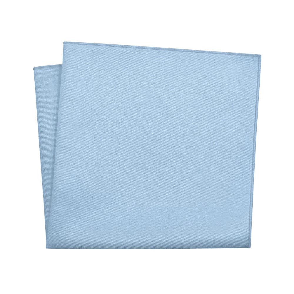 Azazie Sky Blue Pocket Square - 12" Square - Knotty Tie Co.