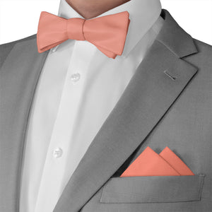 Azazie Sunset Pocket Square - Matching Bow Tie - Knotty Tie Co.