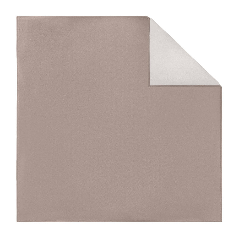 Azazie Taupe Pocket Square - Printed - Knotty Tie Co.