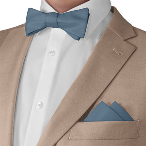 Azazie Twilight Pocket Square - Matching Bow Tie - Knotty Tie Co.