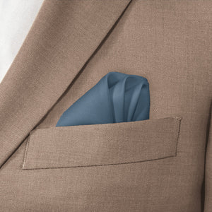 Azazie Twilight Pocket Square - Wave Fold - Knotty Tie Co.