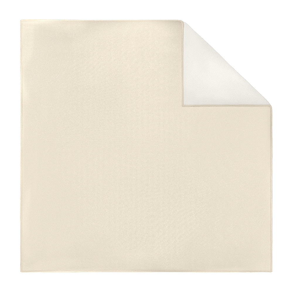 Azazie White Alabaster Pocket Square - Printed - Knotty Tie Co.