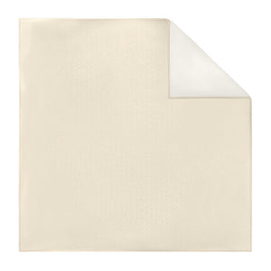 Azazie White Alabaster Pocket Square - Printed - Knotty Tie Co.