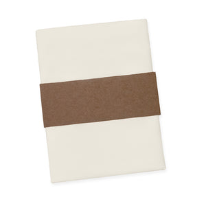 Azazie White Alabaster Pocket Square - Packaging - Knotty Tie Co.