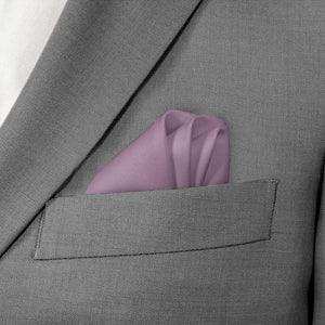 Azazie Wisteria Pocket Square - Wave Fold - Knotty Tie Co.