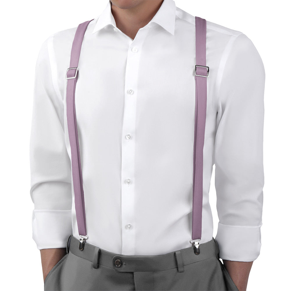 Azazie Wisteria Suspenders - Main View - Knotty Tie Co.