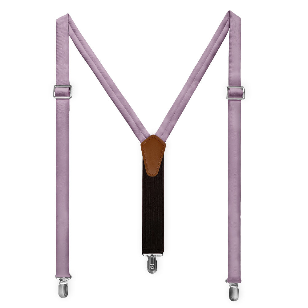 Azazie Wisteria Suspenders - Full Front View - Knotty Tie Co.