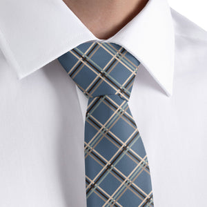 Baker Plaid Necktie -  -  - Knotty Tie Co.