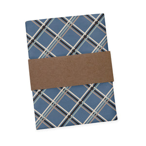 Baker Plaid Pocket Square - Packaging - Knotty Tie Co.