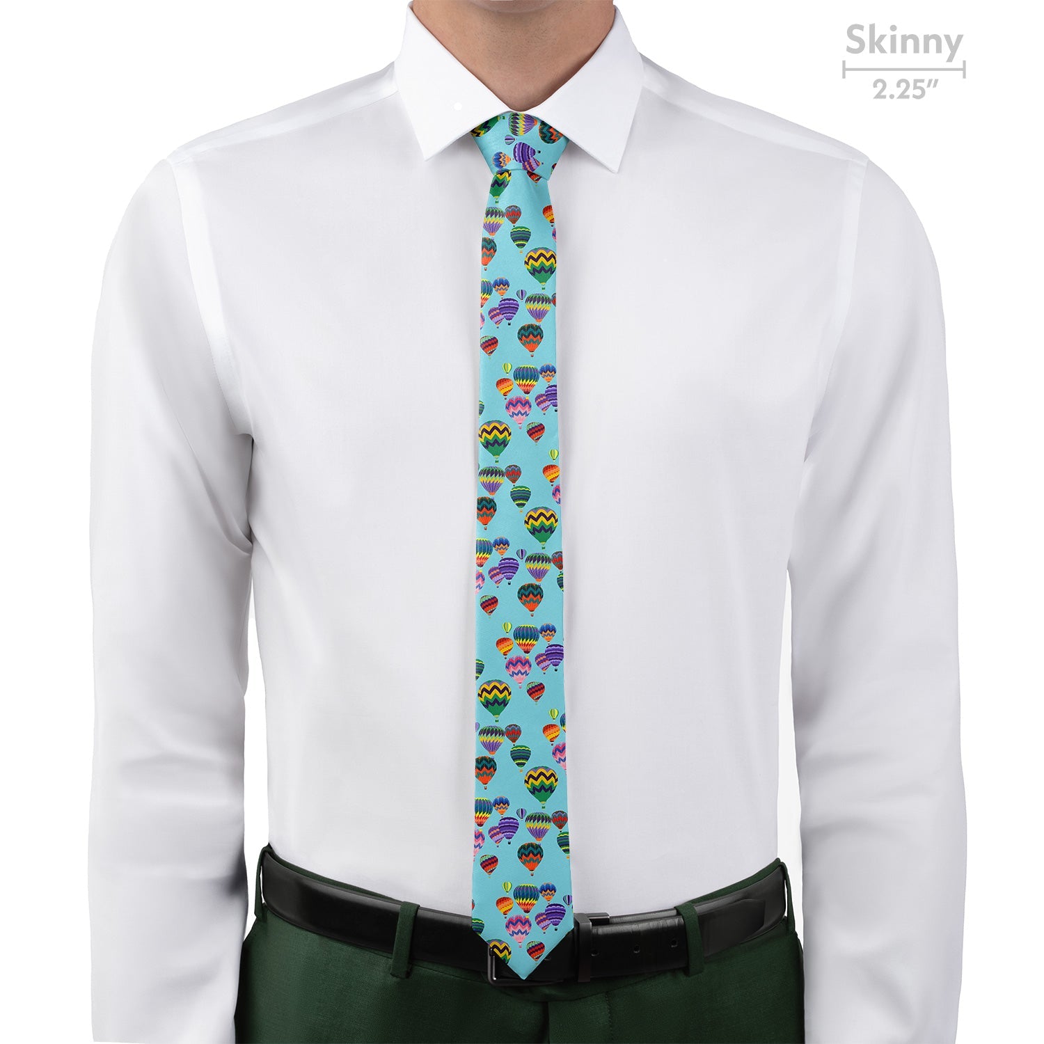 Balloon Festival Necktie - Skinny - Knotty Tie Co.