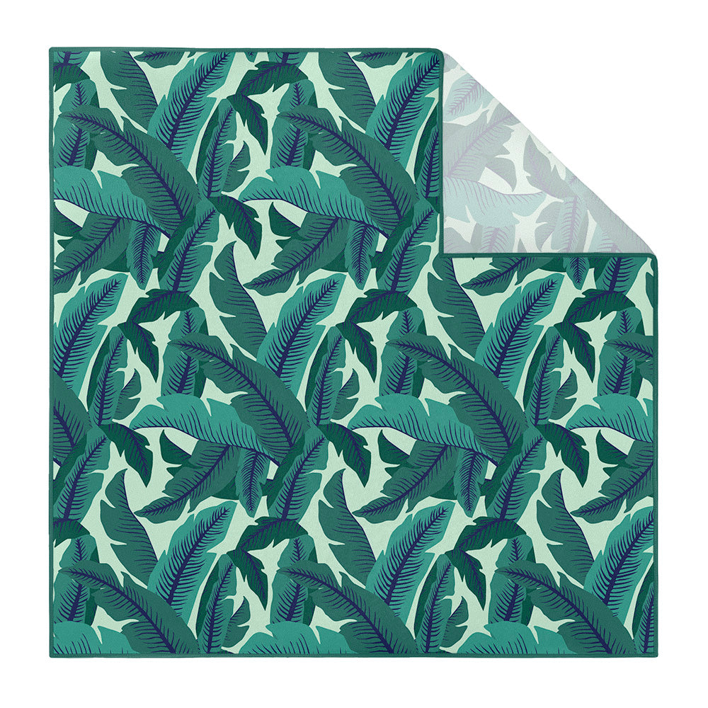 Banana Leaves Pocket Square - Printed - Knotty Tie Co.