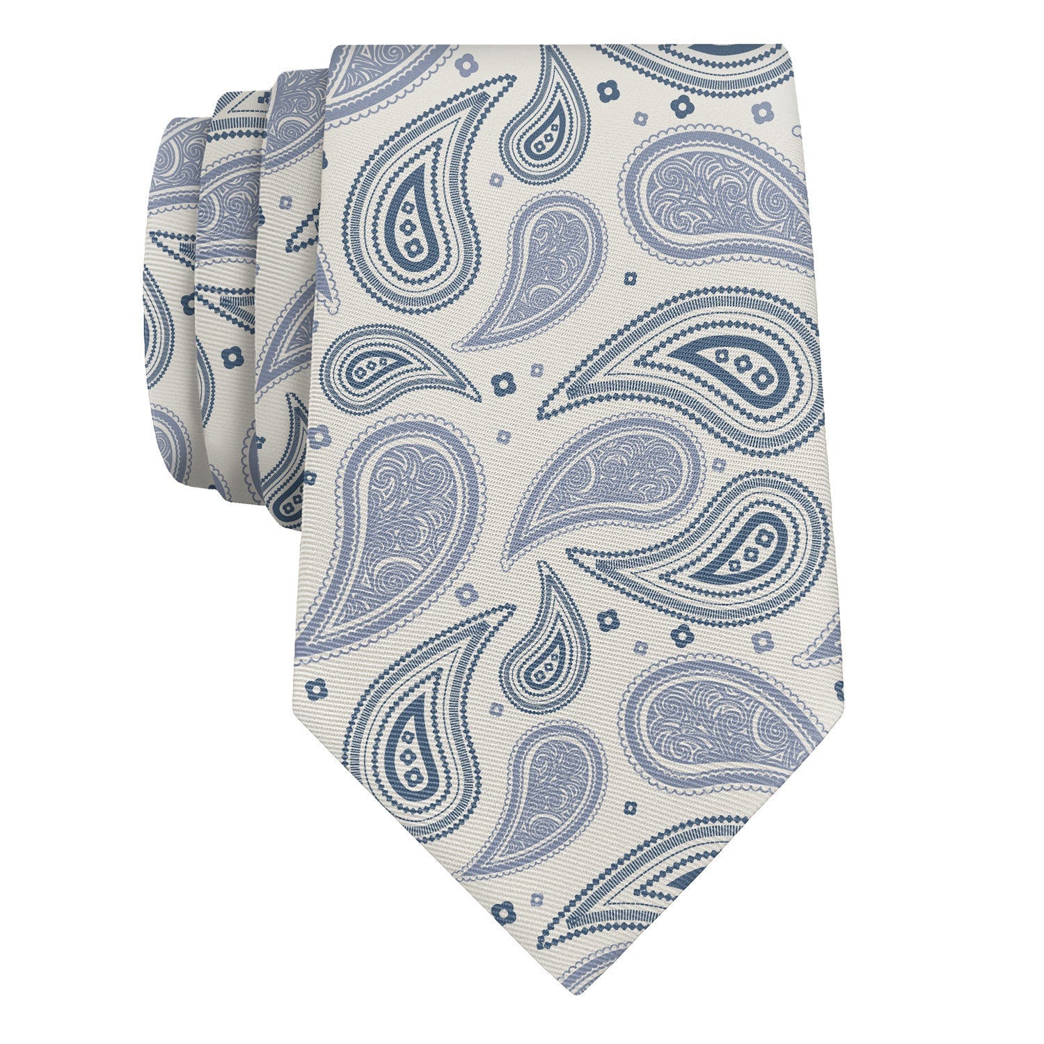 Bandana Paisley Necktie - Rolled - Knotty Tie Co.