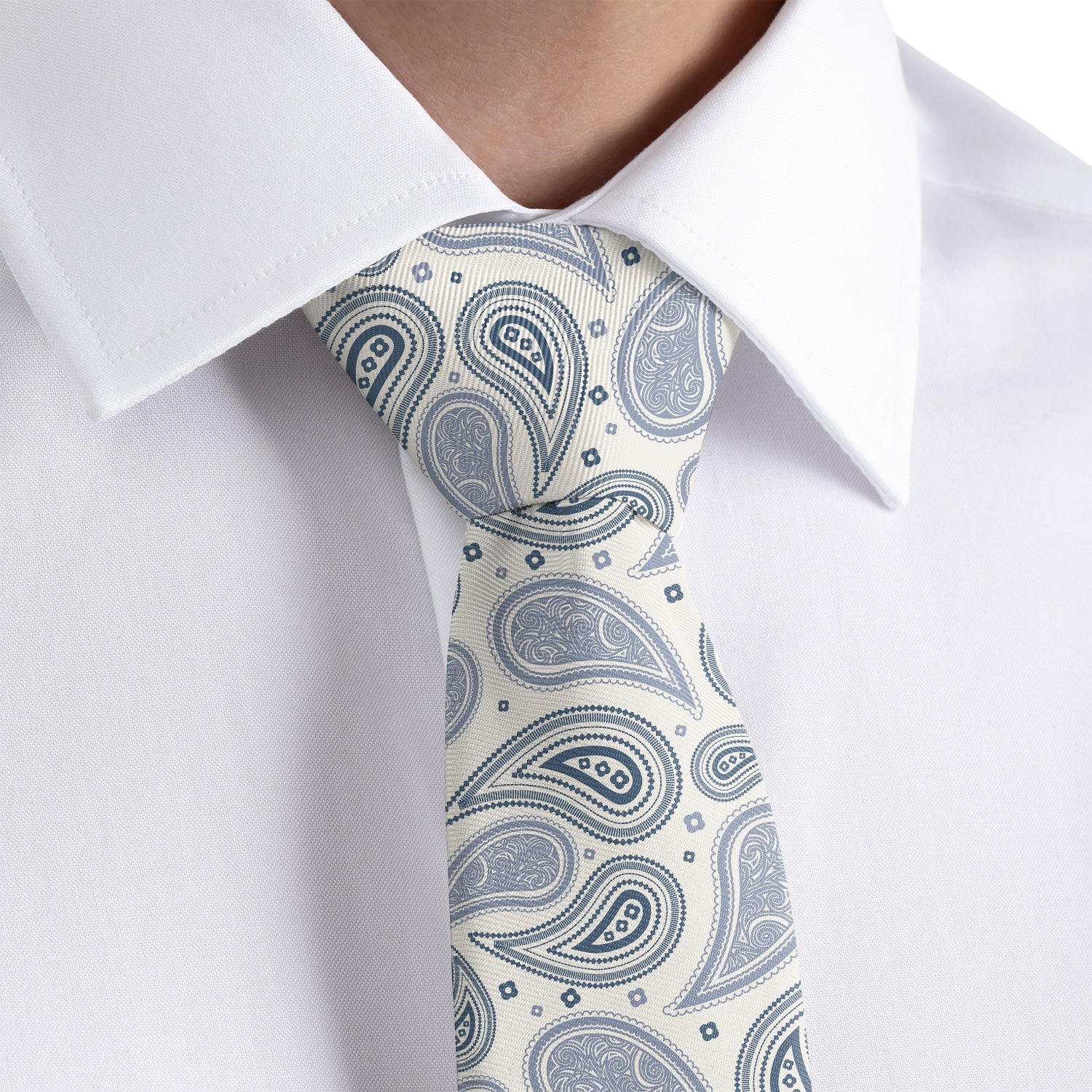 Bandana Paisley Necktie - Rolled - Knotty Tie Co.