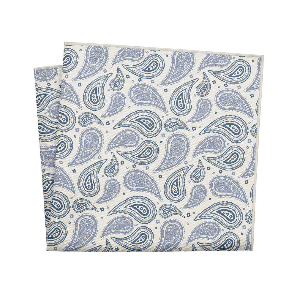 Bandana Paisley Pocket Square - 12" Square - Knotty Tie Co.