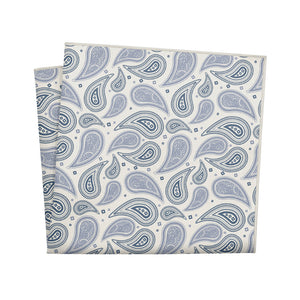 Bandana Paisley Pocket Square - 12" Square - Knotty Tie Co.