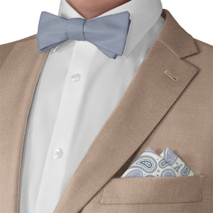 Bandana Paisley Pocket Square - Matching Bow Tie - Knotty Tie Co.