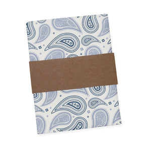 Bandana Paisley Pocket Square - Packaging - Knotty Tie Co.