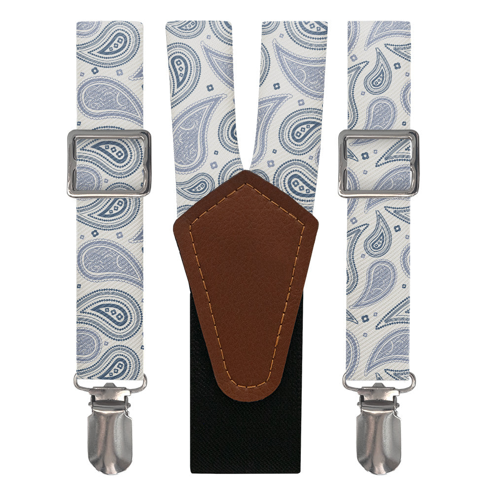 Bandana Paisley Suspenders - Main View - Knotty Tie Co.