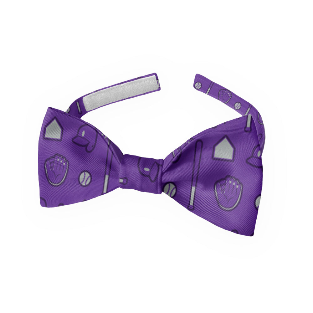 Bases Loaded Baseball Bow Tie 4 Kids - Knotty Tie Co.