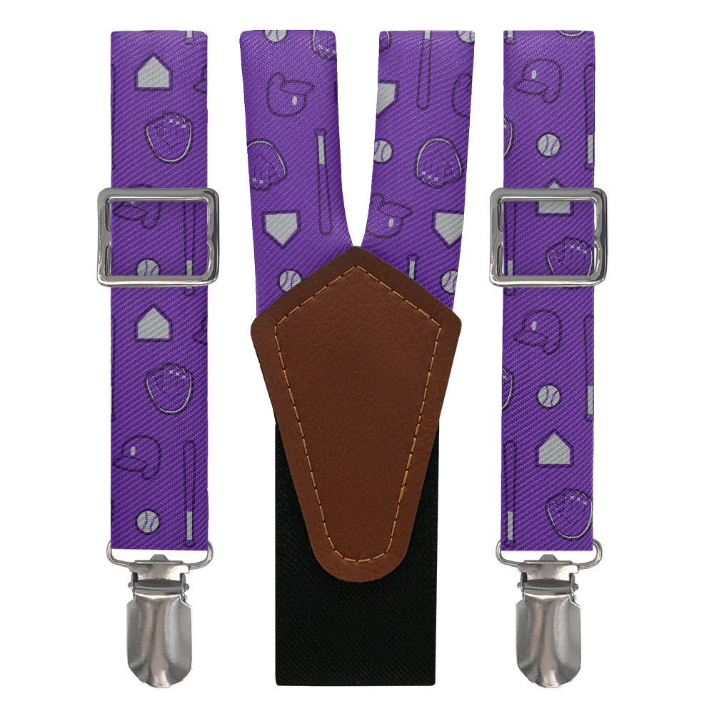 Bases Loaded Baseball Suspenders