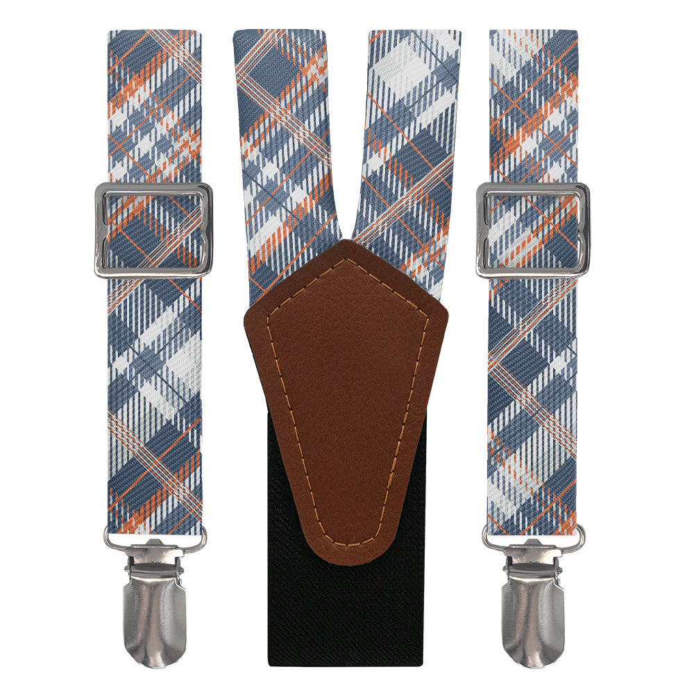 Baskerville Plaid Suspenders - Main View - Knotty Tie Co.