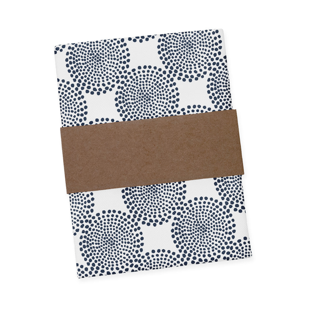 Batik Geometric Pocket Square - Packaging - Knotty Tie Co.