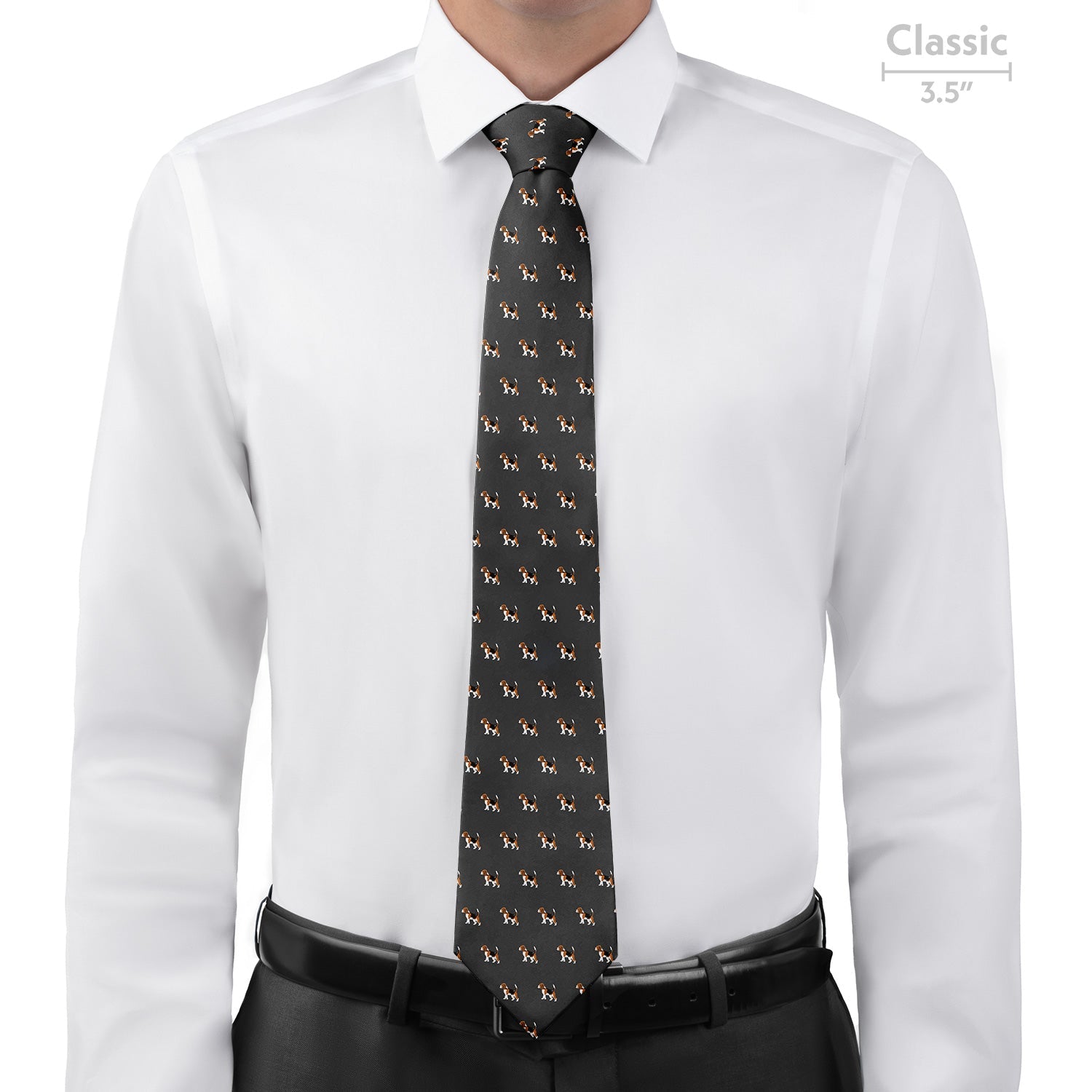 Beagle Necktie - Classic - Knotty Tie Co.