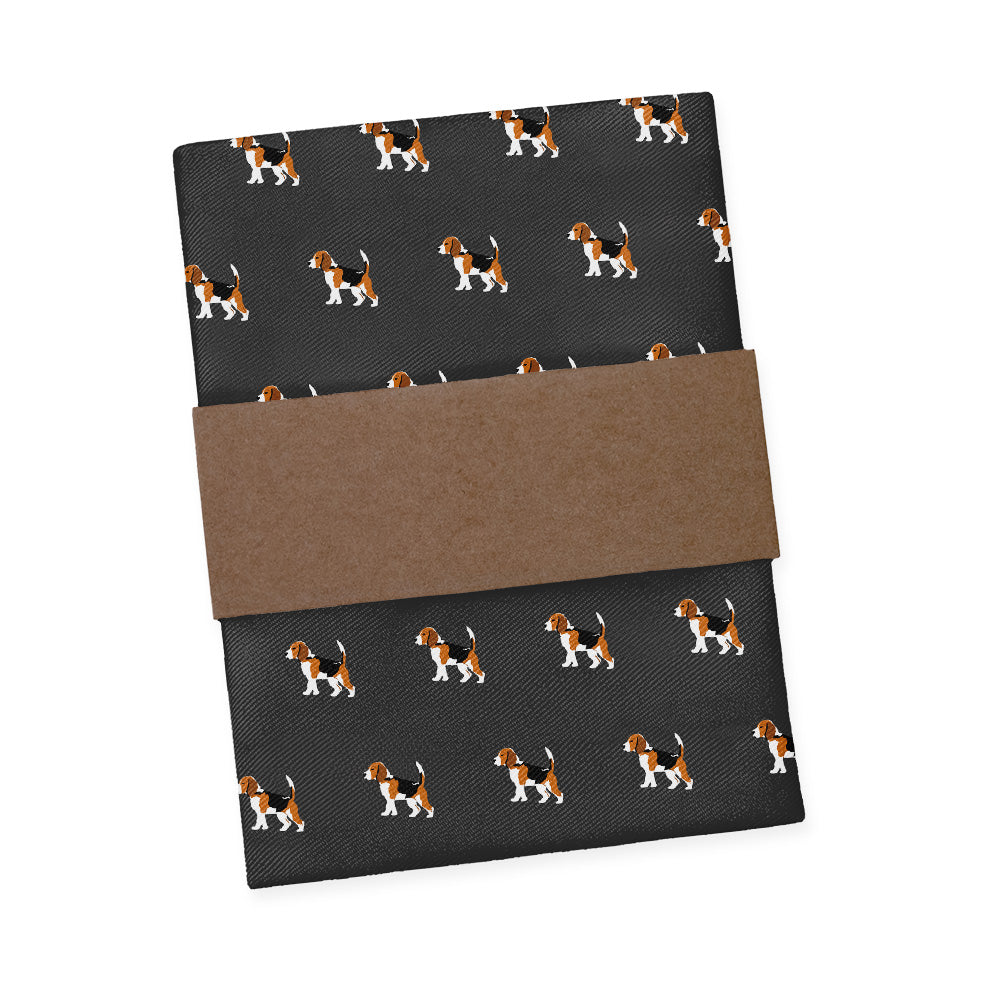 Beagle Pocket Square - Packaging - Knotty Tie Co.