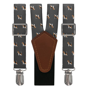 Beagle Suspenders - Main View - Knotty Tie Co.