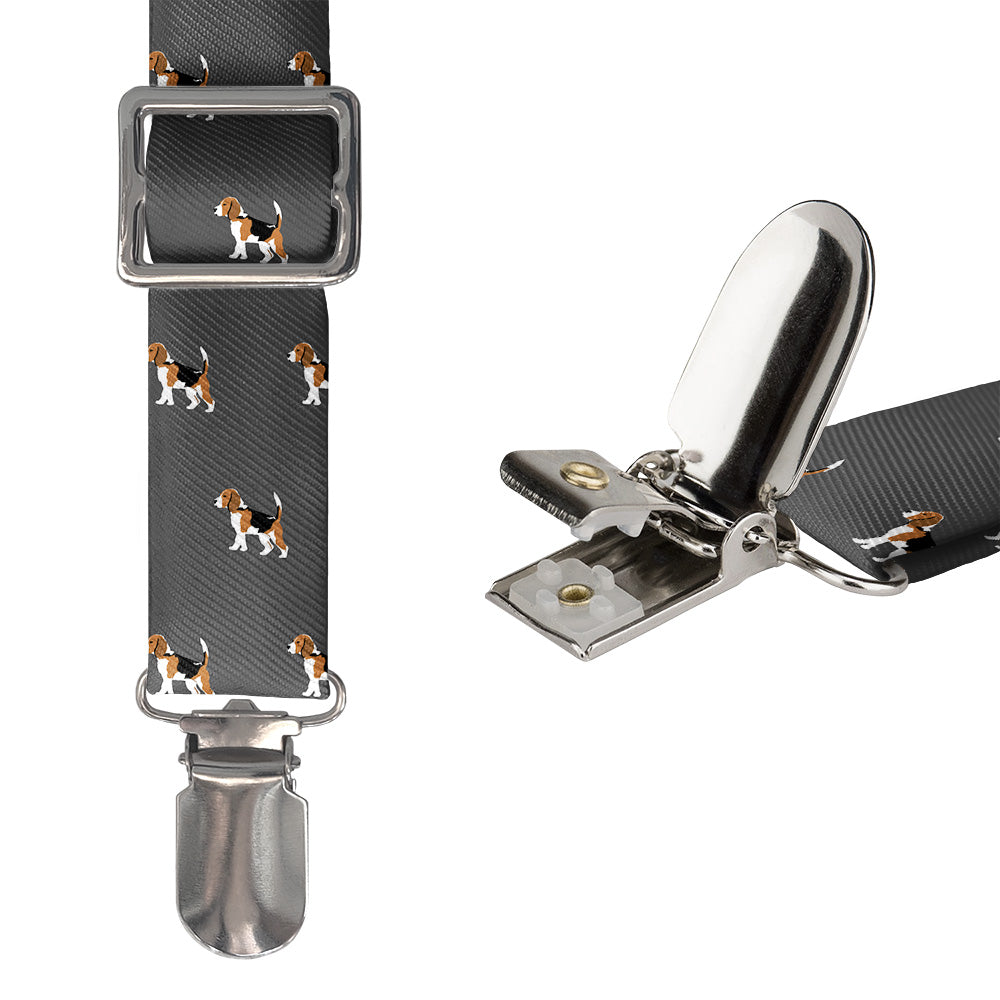 Beagle Suspenders - Hardware and Strap - Knotty Tie Co.