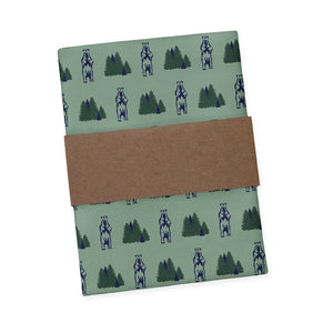 Bear in the Woods Pocket Square - Packaging - Knotty Tie Co.