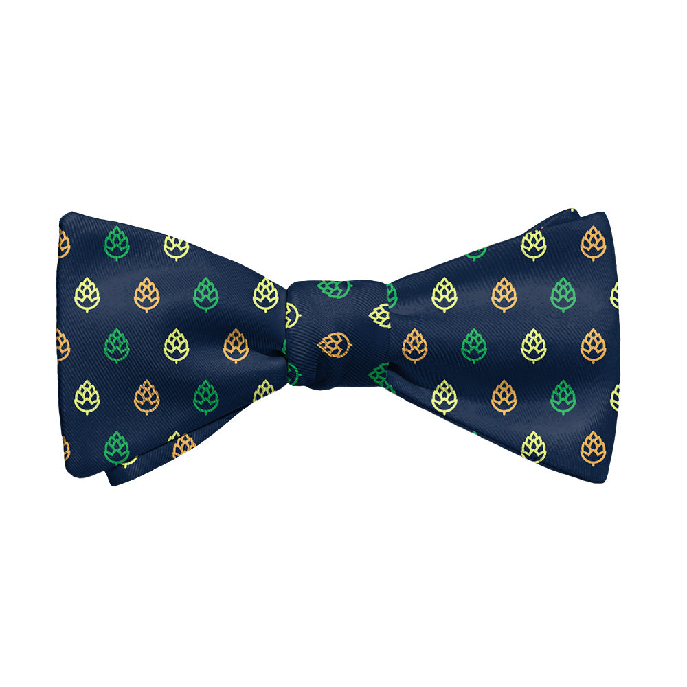 Beer Hops Bow Tie - Adult Extra-Long Self-Tie 18-21" - Knotty Tie Co.