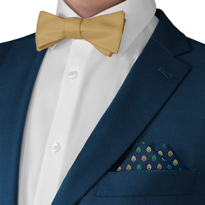 Beer Hops Pocket Square - Matching Bow Tie - Knotty Tie Co.