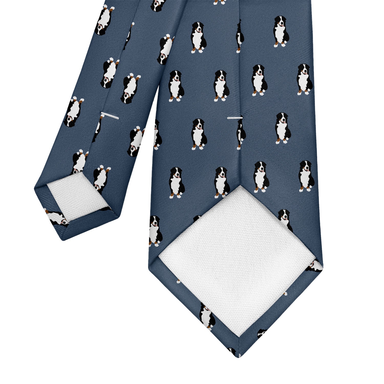 Bernese Mountain Dog Necktie - Tipping - Knotty Tie Co.