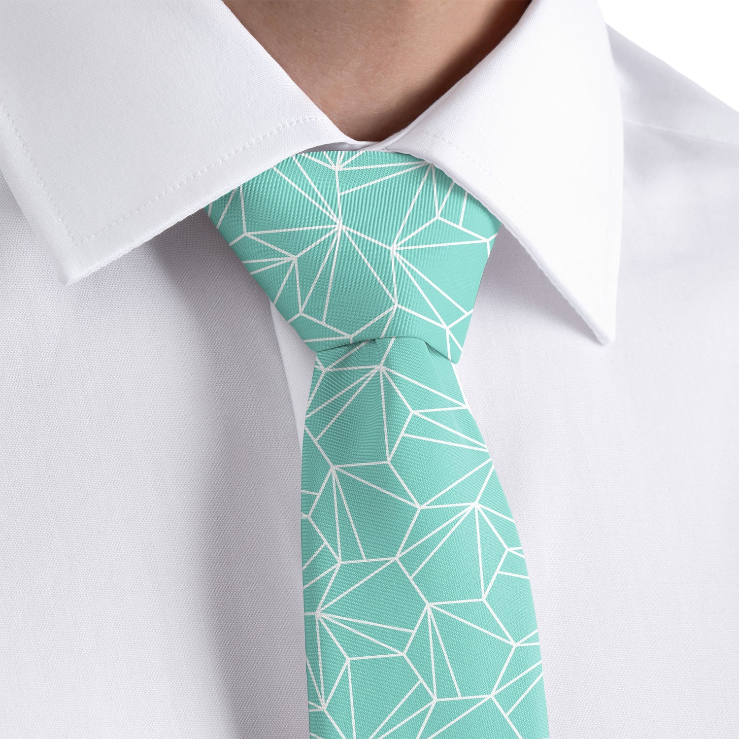 Bert Geometric Necktie - Dress Shirt - Knotty Tie Co.