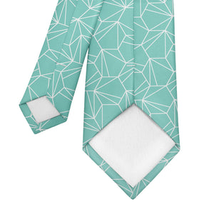 Bert Geometric Necktie - Tipping - Knotty Tie Co.