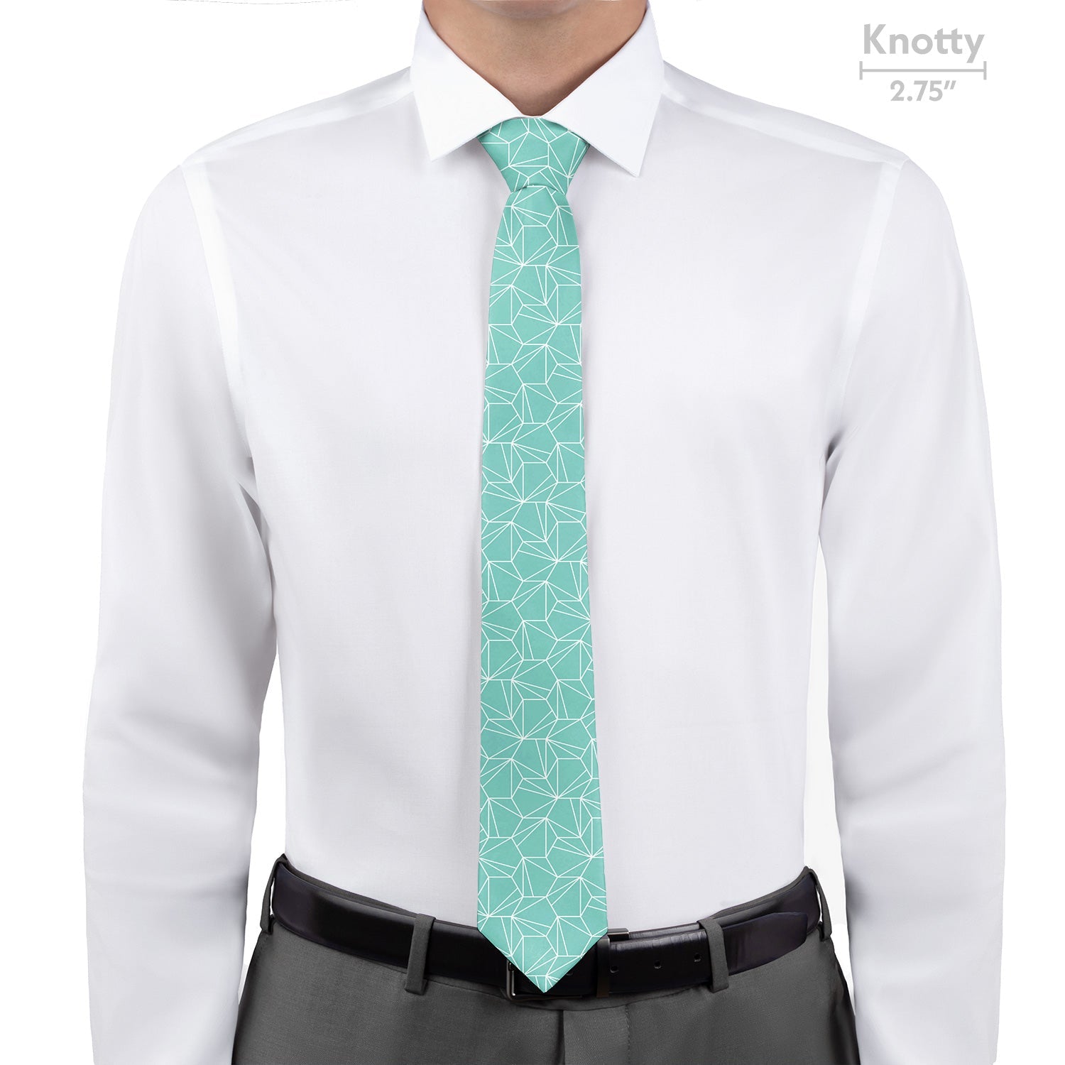 Bert Geometric Necktie - Knotty - Knotty Tie Co.