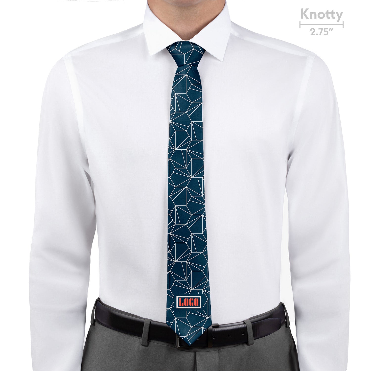 Custom Bert 1 Logo Tie - Knotty - Knotty Tie Co.