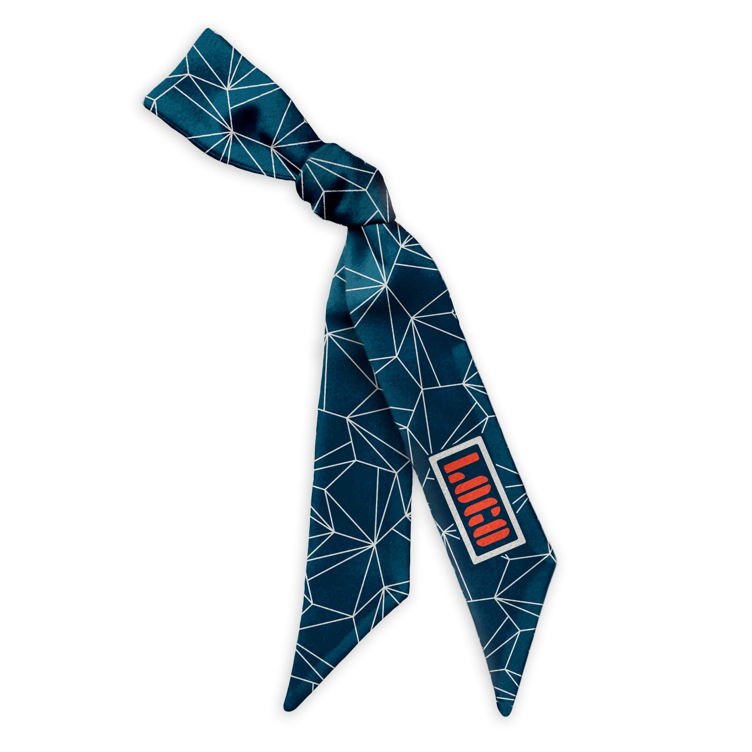 Bert 4 Hair Flat Lay Logo Scarf - Knotty Tie Co.