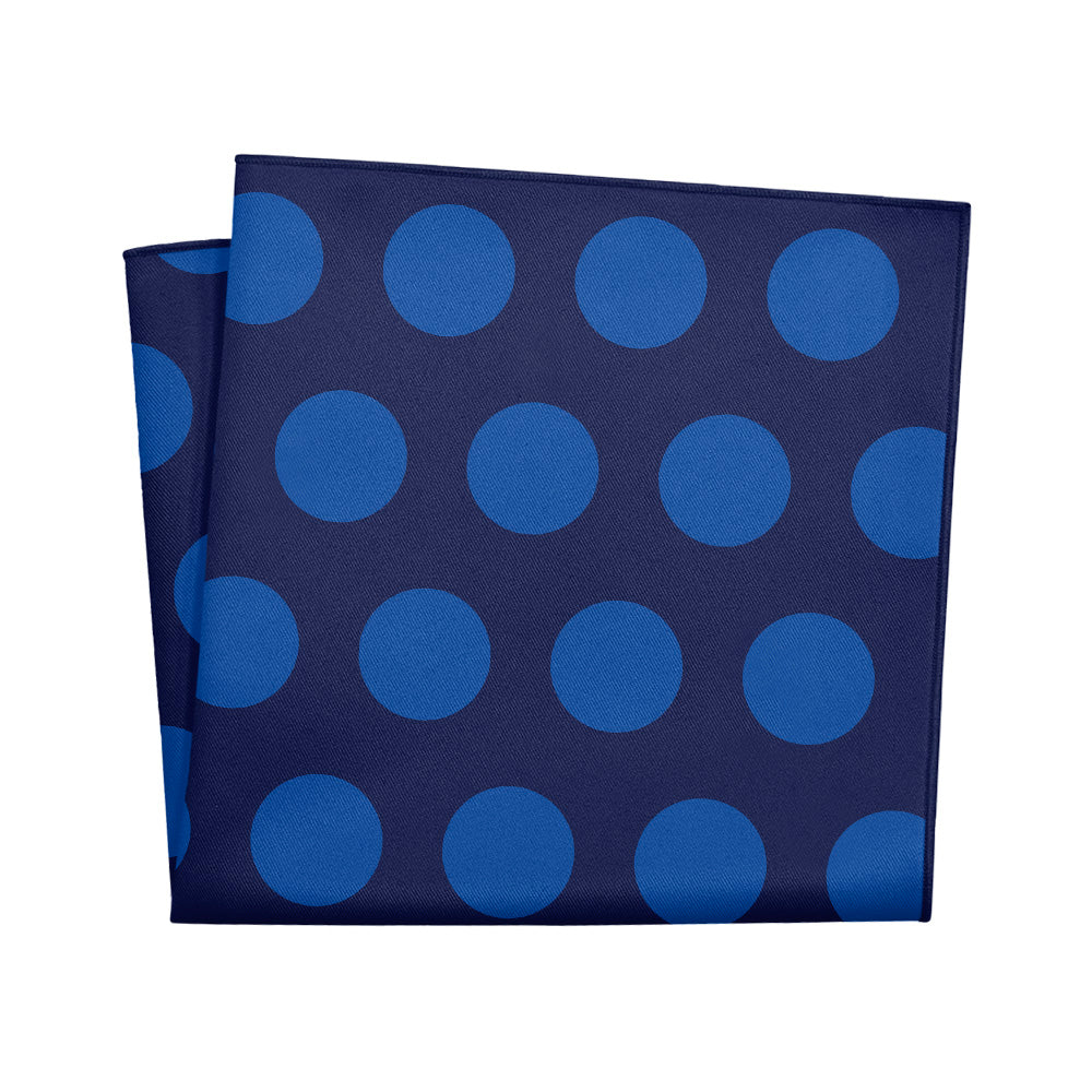 Big Polka Dots Pocket Square - 12" Square - Knotty Tie Co.