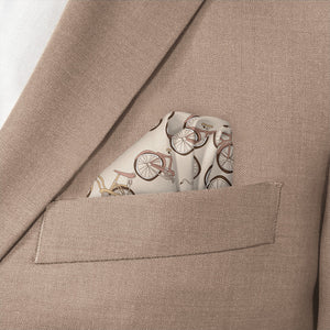 Bike Ride Pocket Square