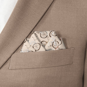 Bike Ride Pocket Square