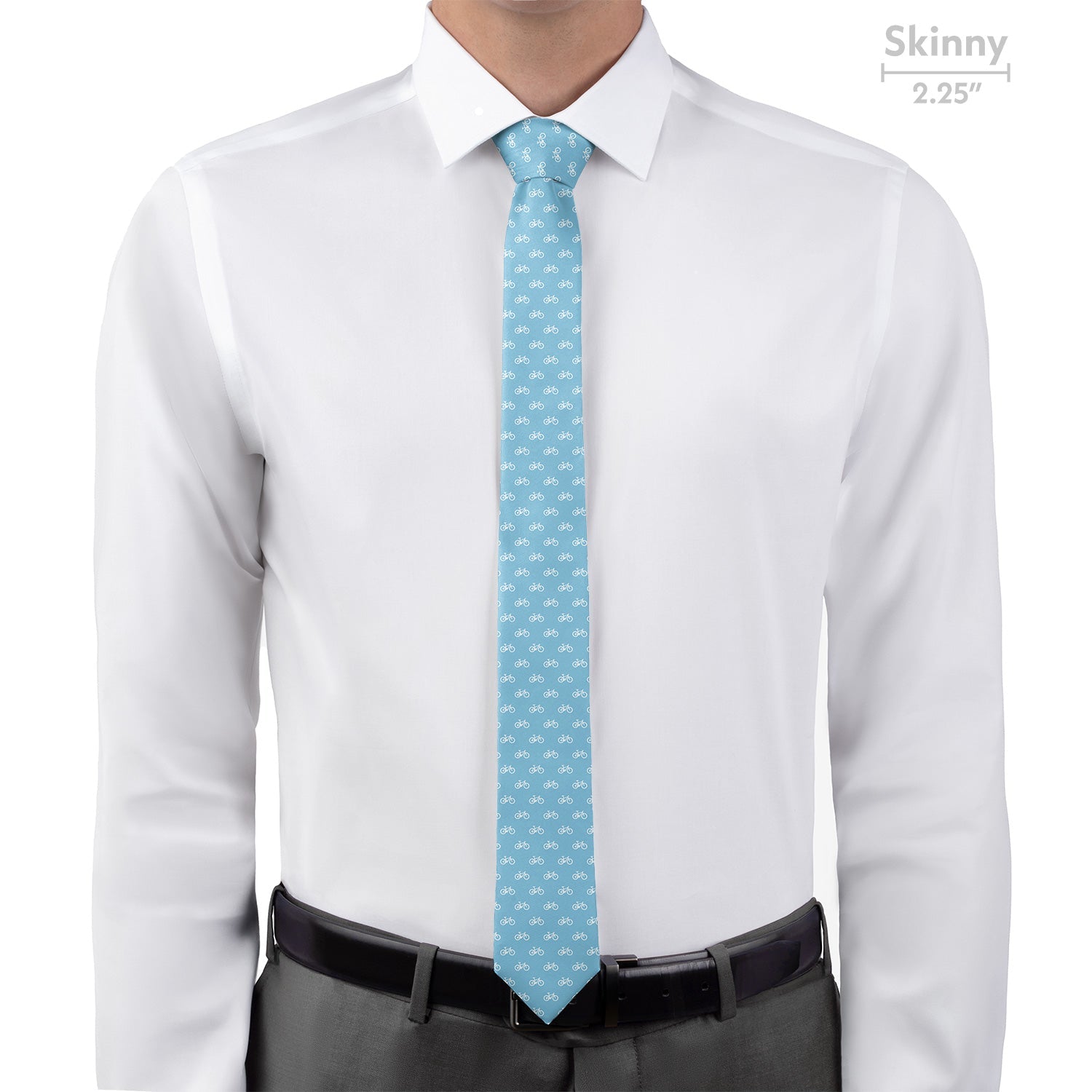 Bikes Necktie - Skinny - Knotty Tie Co.