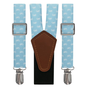 Bikes Suspenders - Main View - Knotty Tie Co.