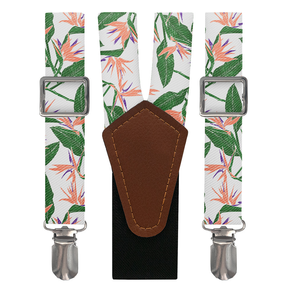 Bird of Paradise Suspenders - Main View - Knotty Tie Co.